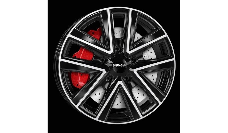 MONACO WHEELS VT2 BLACK/POLISH 8X18 – kuva 1/1