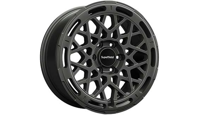 SUPERMETAL CAGE DULL ANTHRACITE 8X18 – kuva 1/2