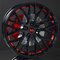 MAM RS4 Black Painted Red Inside 8X18 – kuva 1