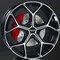 Monaco Wheels GP16 Black/Polished 8X18 – kuva 1