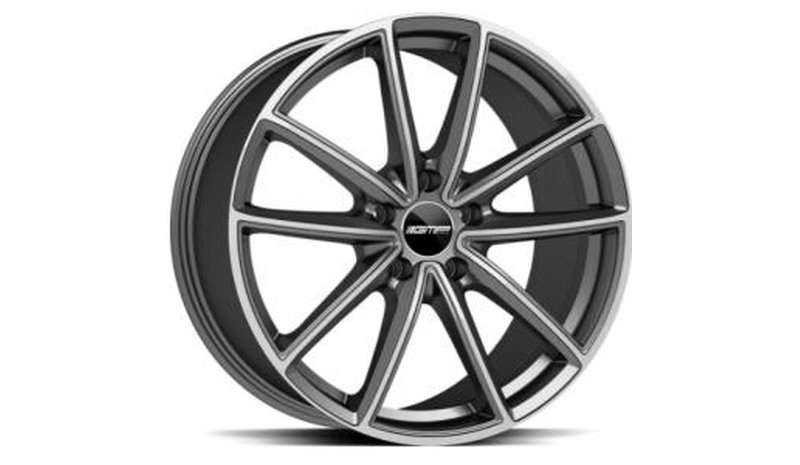 GMP Titan Anthracite Diamond 9.5x21 5/130 ET46 B71.6 – kuva 1/1