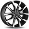 MAK Köln Black Machined Face 9.5x21 5/114.3 ET48 B76 – kuva 1