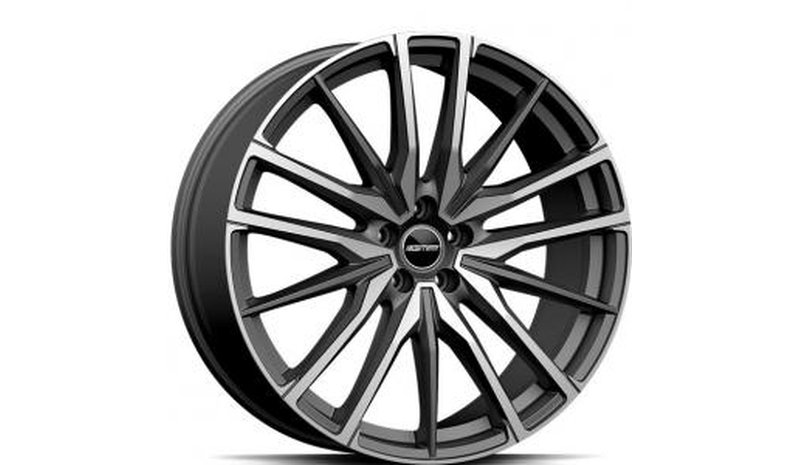 GMP Sparta Matt Anthracite Diamond 10.5x22 5/114.3 ET43 B67.1 – kuva 1/1