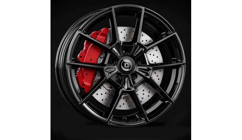 Diewe Wheels Neve Black Glossy 9X18 – kuva 1/1