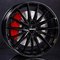 MONACO WHEELS GP14 GLOSS BLACK 7,5X18 – kuva 1
