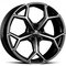 GMP A101 Piano Black Diamond 10.5x22 ET43 B67.1 – kuva 1