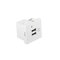 Lanberg AC-4545-2XUSB2.1-W – kuva 1