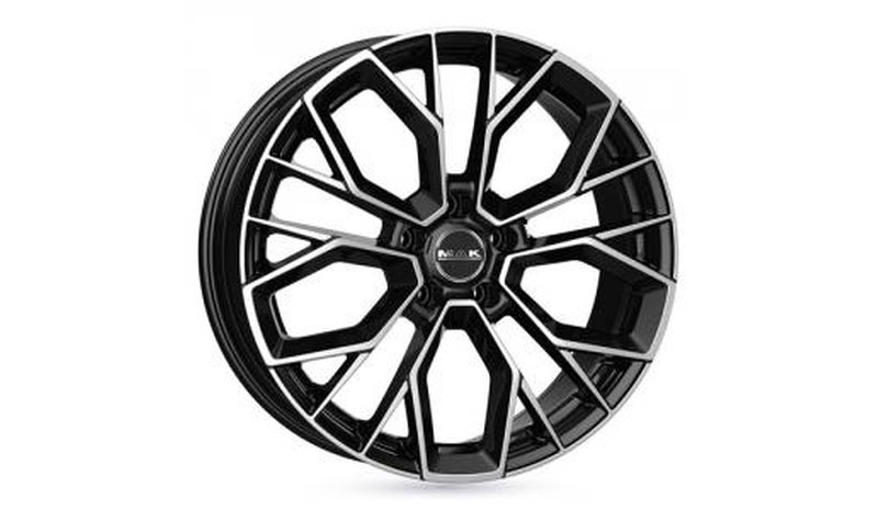 MAK Stilo Black Machined Face 10x22 5/120 ET34 B64 – kuva 1/1