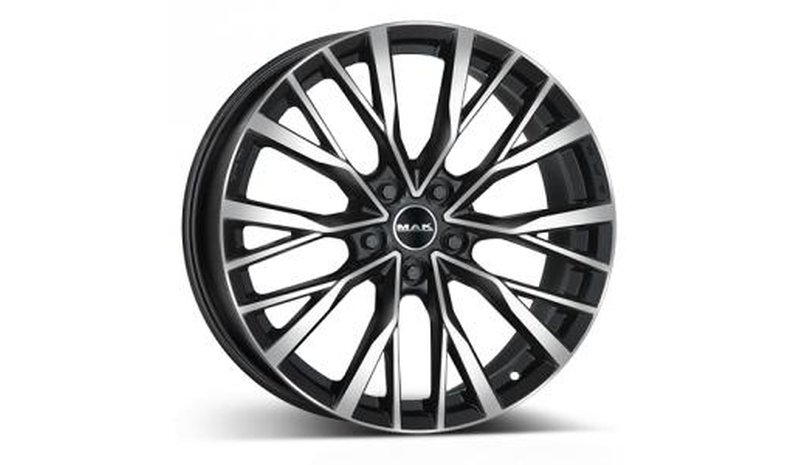 MAK Kent Black Polished 9x22 5/108 ET43 B63.4 – kuva 1/1