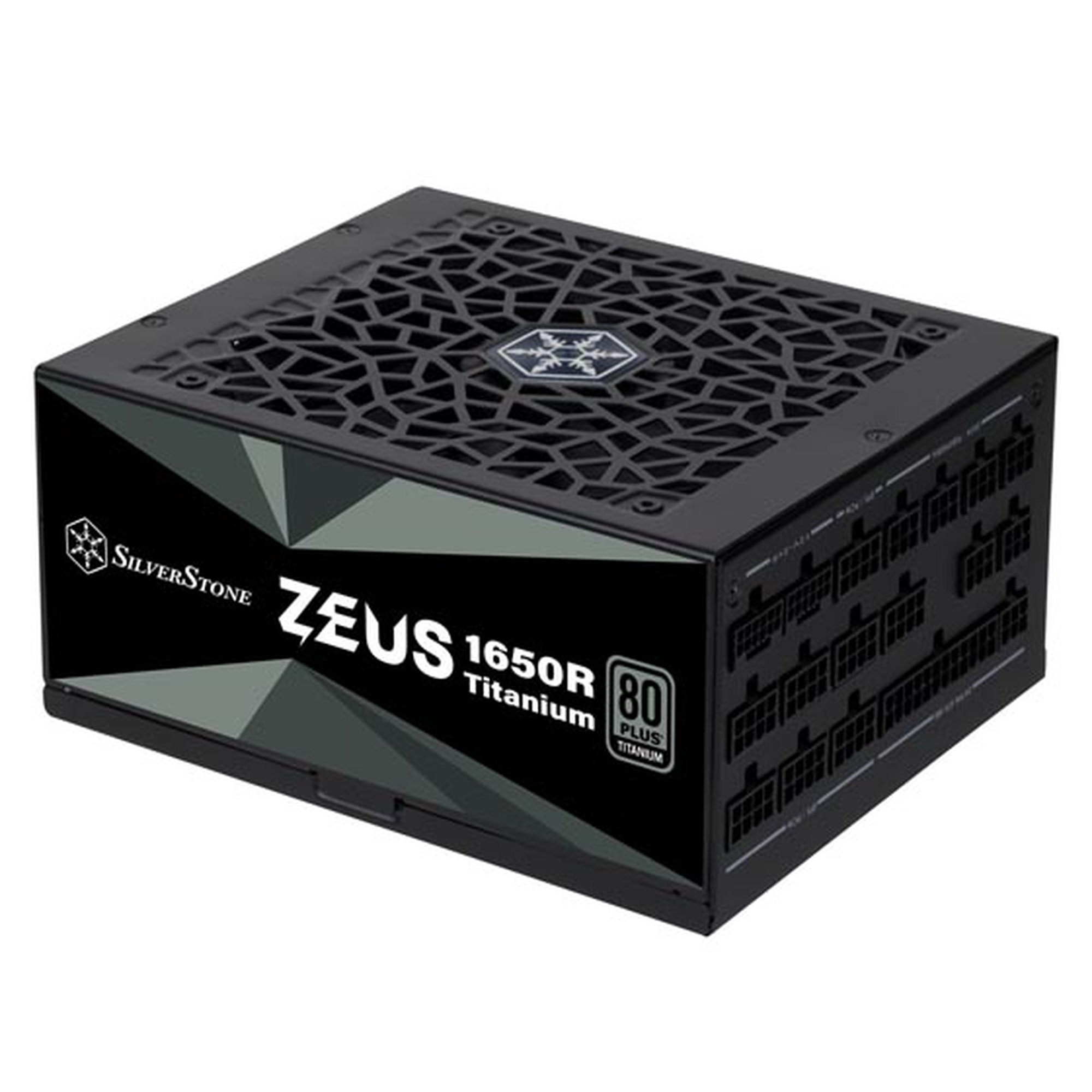 SilverStone 1650W Zeus Titanium, modulaarinen ATX-virtalähde, musta