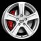 Mega Wheels Leo Silver 6X15 – kuva 1