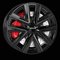 MONACO WHEELS VT2 GLOSS BLACK 7X17 – kuva 1