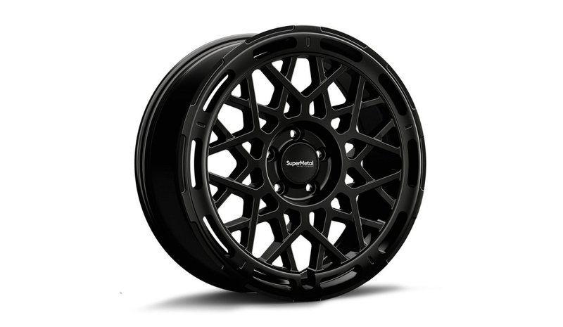 SUPERMETAL CAGE DULL BLACK 8,5X20 – kuva 1/2