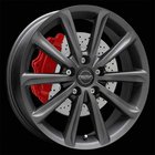 Mega Wheels Virgo Matt Anthracite Grey 7X17