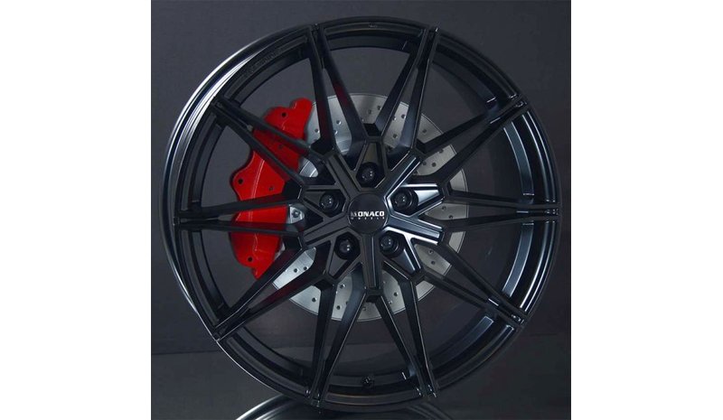 Monaco Wheels GP18 Dull Black 8,5X20 – kuva 1/2