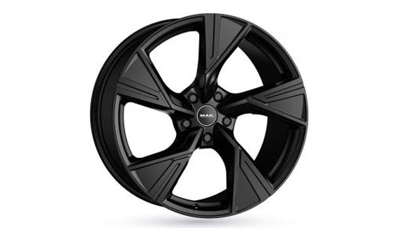 MAK Stark-D Shiny Black 11,5x23 5/130 ET61 B71 – kuva 1/1