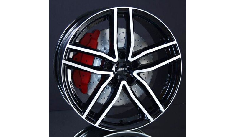 DEZENT TR BLACK/POLISHED 7X17 – kuva 1/2