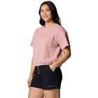 Columbia W Granite Point Knit SS Eraser Pink - L, Miesten takit, paidat ja muut yläosat