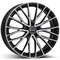 MAK Speciale Black Polished 10x23 5/108 ET37 B63.4 – kuva 1