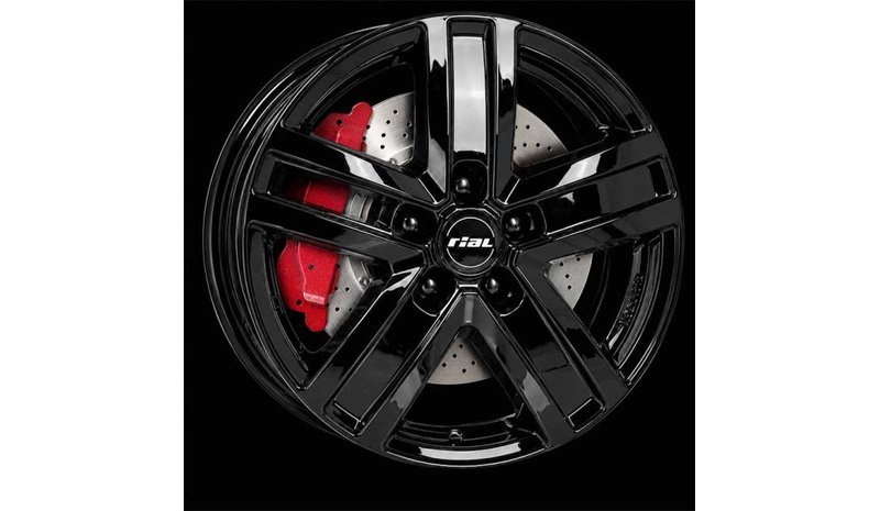 RIAL TRANSPORTER 5 GLOSS BLACK 6,5X16 – kuva 1/1