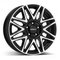 DEZENT KH DARK BLACK/POLISHED 6X16 – kuva 1
