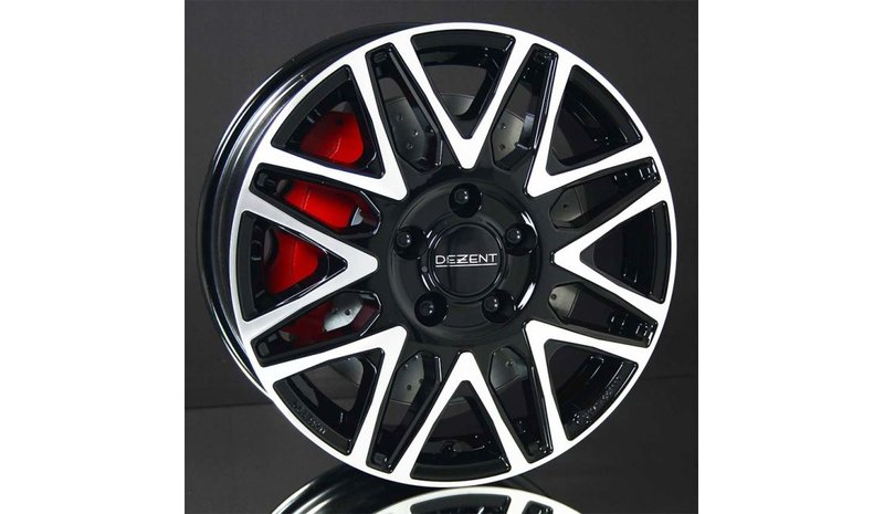 DEZENT KH DARK BLACK/POLISHED 6X16