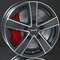 MEGA WHEELS Hercules 6 Anthracite grey front polished 6,5X16 – kuva 1