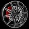 Monaco Wheels GP18 Dull Black/Polished 9,5X20 – kuva 1