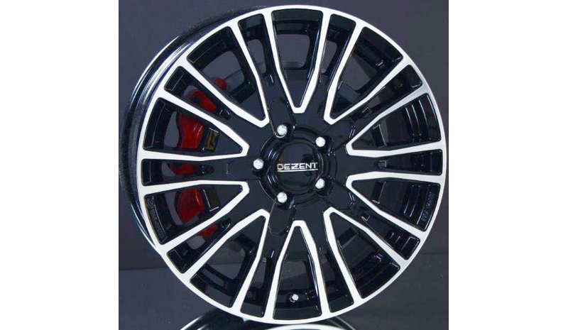 DEZENT KE BLACK/POLISHED 6,5X16