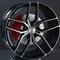 R-SERIES R8 GLOSS TINTED BLACK 10,5X20 – kuva 1