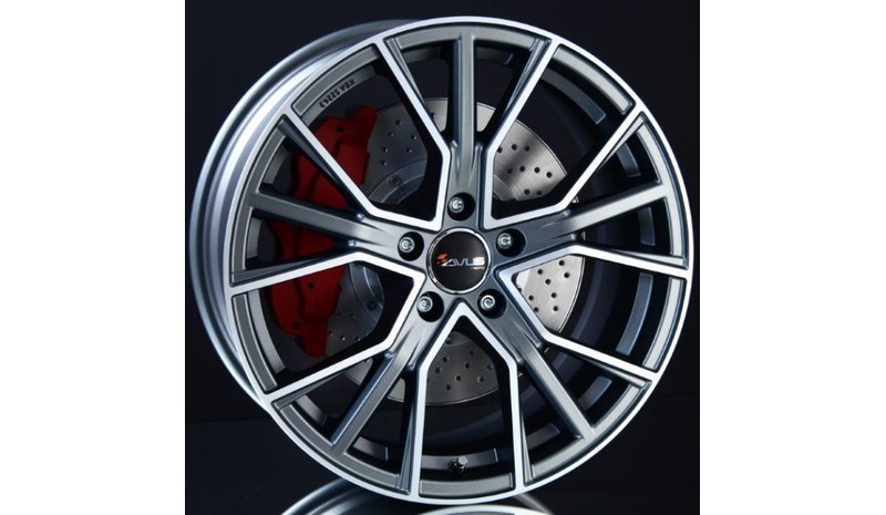 AVUS AF18 MATT ANTHRACITE POLISHED 9X20 – kuva 1/1