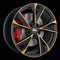 MAM RS6 MAM MATT BLACK FRONT COPPER 8,5X20 – kuva 1