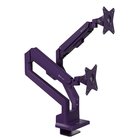 Arozzi AZ-ALZARE-NEO-DUO-PP monitorin kiinnike ja jalusta 81,3 cm (32") Vastaanotto Purppura AZ-AL