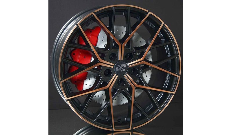 Msw 74 matt black copper polish 8X18 – kuva 1/1