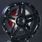 LND R13 MATT BLACK 9,5X22 – kuva 1