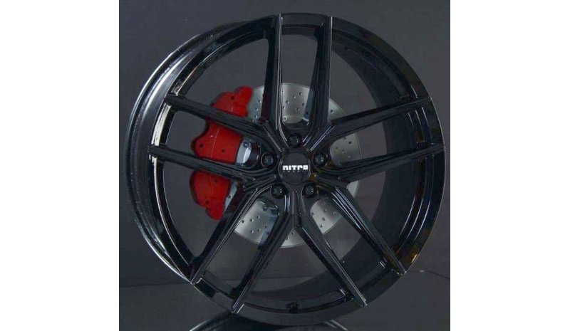 NITRO THRONE FF GLOSS BLACK 10X21 – kuva 1/1