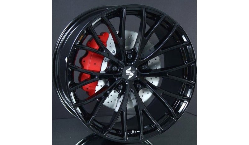 ETABETA PIUMA SHINY BLACK 9,5X22 – kuva 1/1