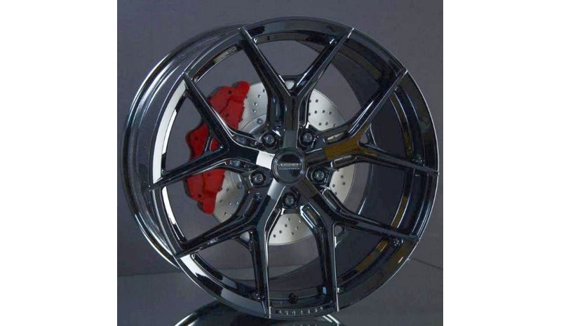 VOSSEN HF-5 GLOSS BLACK 10,5X20 – kuva 1/1