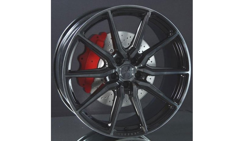 VOSSEN HF3 DOUBLE TINTED GLOSS BLACK 9X20 – kuva 1/1