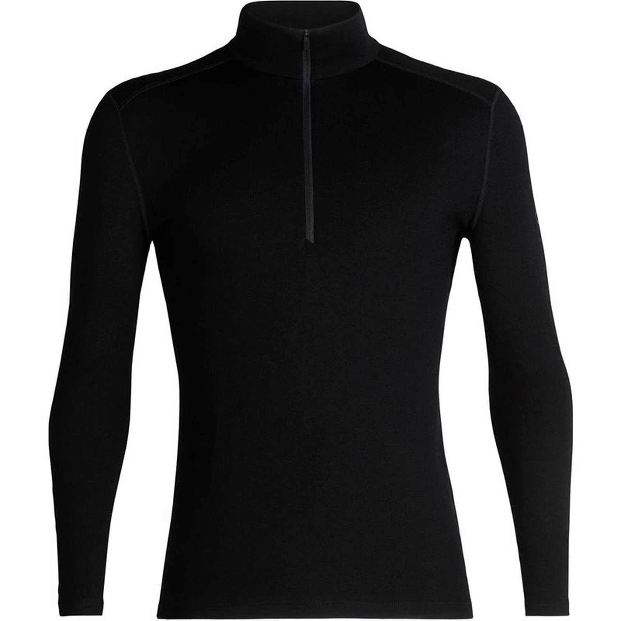 Icebreaker M 260 Tech LS Half Zip Musta - S
