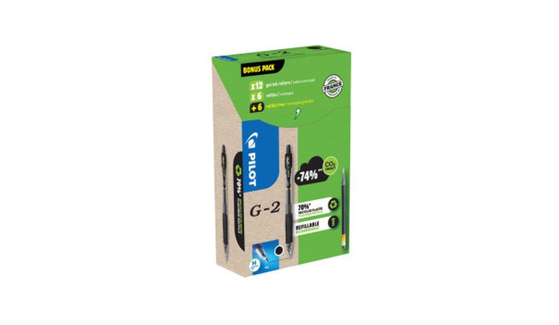 Pilot G-2 GREEN PACK 00002