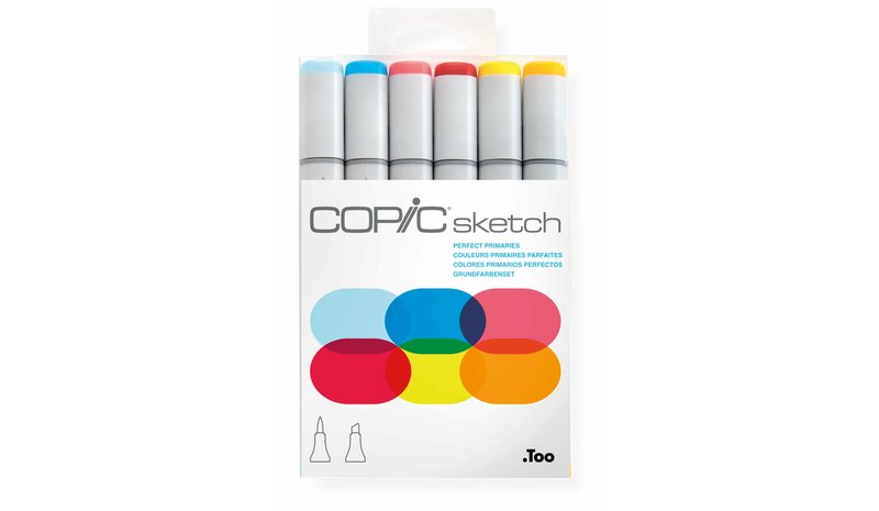 Copic Sketch Perfect Primaries 21075