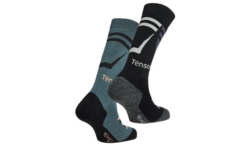 Tenson Core Ski Sock 2-Pack Fair Aqua - 40-42 – kuva 1/1