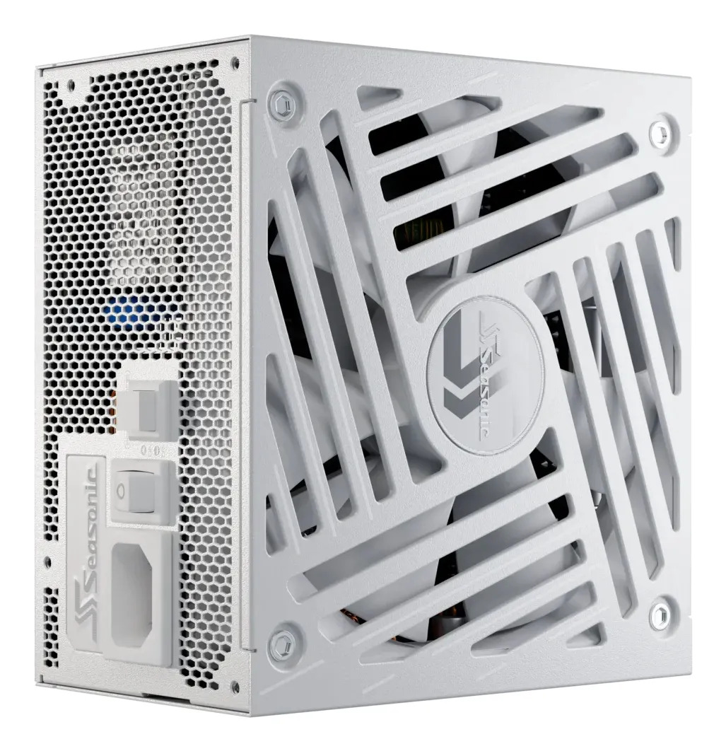 Seasonic FOCUS GX-1000 White 1000W -virtalähde, 80 Plus Gold