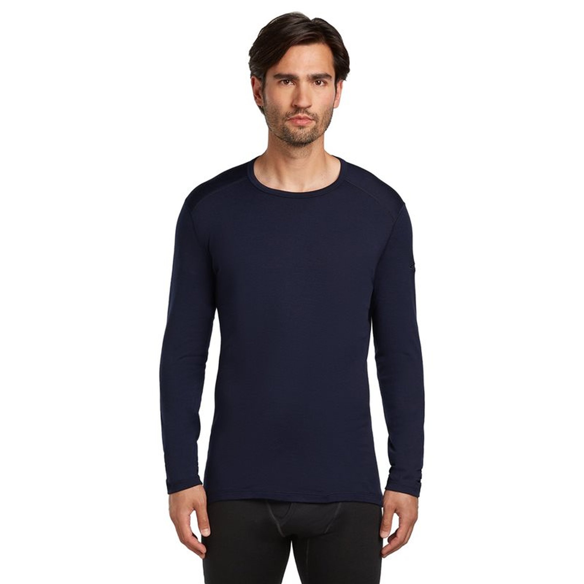 Icebreaker Merino 260 Tech LS Crewe Men Black - XL