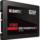 Emtec X160 512 GB 2.5" Serial ATA III QLC 3D NAND ECSSD