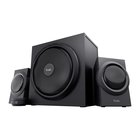 Trust Yuri kaiutinsetti 60 W Universaali Musta 2.1 kanavaa 1-suuntainen 15 W 23696