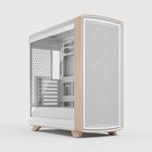 Fractal Design Summit Chalk White TG Clear Tint Midi Tower Valkoinen FD-C
