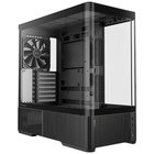 Antec C6 Curve Air Midi Tower Musta, Läpinäkyvä 0-761