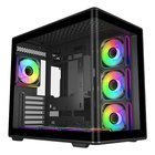 Cooler Master Elite 600 Midi Tower Musta, Läpinäkyvä E600
